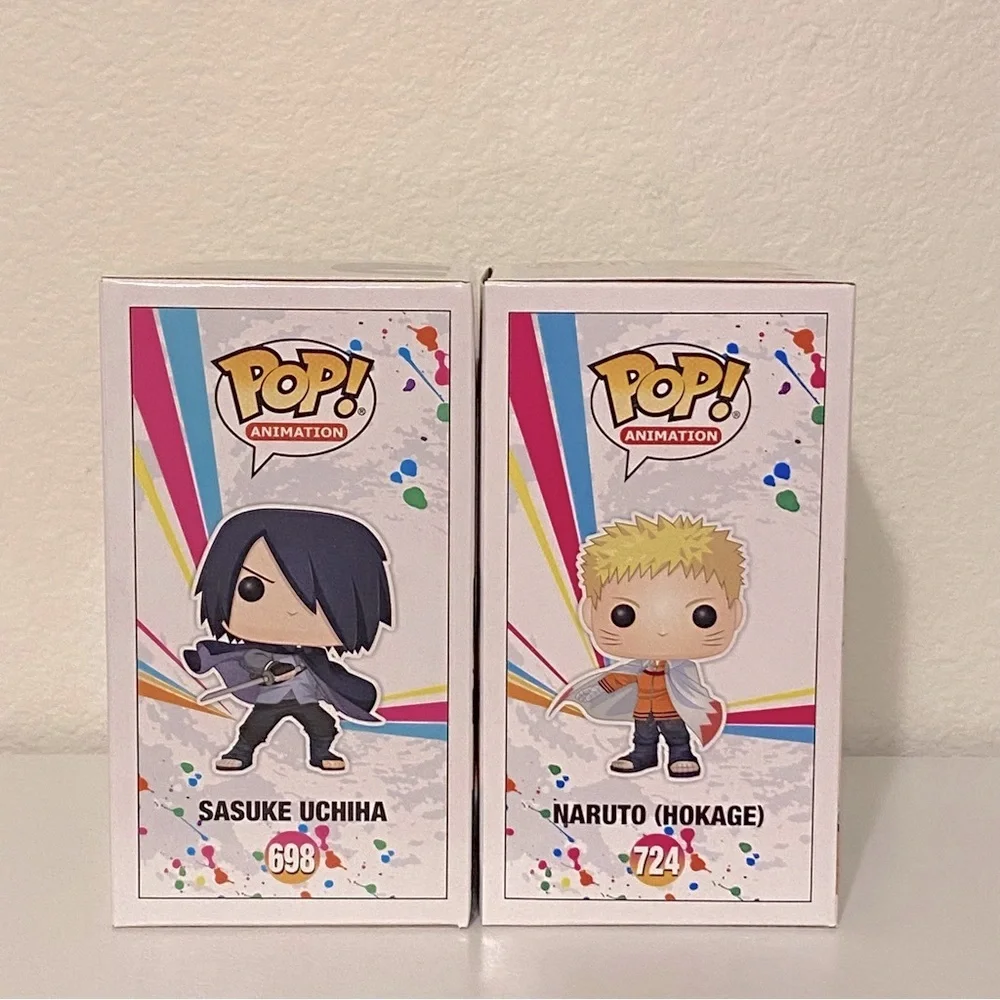 Funko Specialty Series Sasuke + AAA Exclusive Naruto (Hokage) Set [698 & 724] - Picture 3 of 6